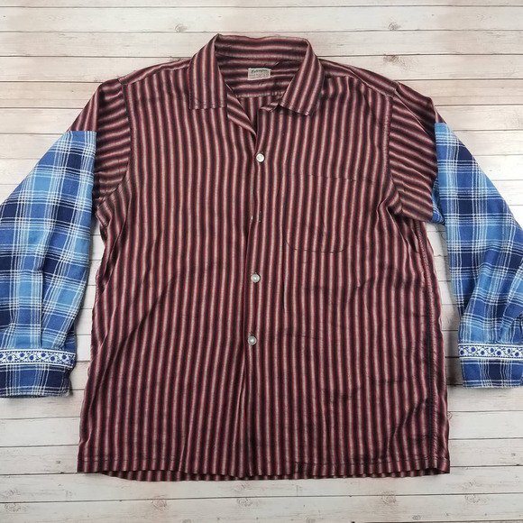 VTG 50s/60s Parkington Single Stitch Button Shirt - Picture 1 of 7